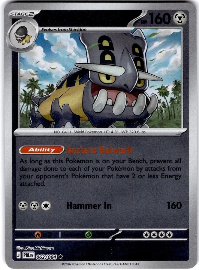 Bastiodon [Reverse Holo]